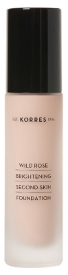 Korres Tekutý make-up Divoká Růže SPF15 30 ml - Tint: WRF1 : Porcelán