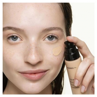 Korres Vild Rose Foundation SPF15 30 ml - Farvetone: WRF1 : Porcelæn