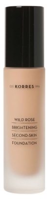 Korres Vild Rose Foundation SPF15 30 ml - Farvetone: WRF3 : Sand