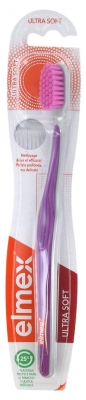 Elmex Ultra Soft Brosse à Dents Ultra Souple - Couleur : Mauve