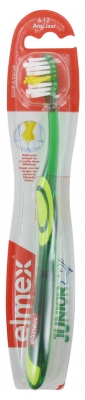 Elmex Junior Brosse à Dents Souple 6-12 Ans - Couleur : Vert