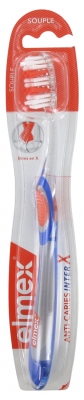 Elmex Anti-Decay InterX Toothbrush Soft - Colour: Blue