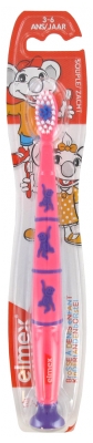 Elmex Brosse à Dents Souple Enfants 3-6 Ans - Couleur : Rose