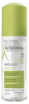 A-DERMA Biologia Organic Hydra-Protective Dermatological Cleansing Foam 150 ml