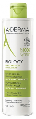A-DERMA Biologie Bio-Mizellen-Reinigungswasser 400 ml
