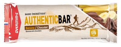 Overstims Authentic Bar 50 g - Smak: Banan - Czekolada