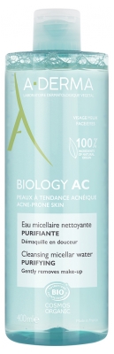 A-DERMA Biologia AC Organiczna Oczyszczająca Woda Micelarna 400 ml