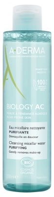 A-DERMA Biology AC Eau Micellaire Nettoyante Purifiante Bio 200 ml