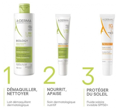 A-DERMA Biology Nutri Soin Dermatologique Nutritif Bio 40 ml