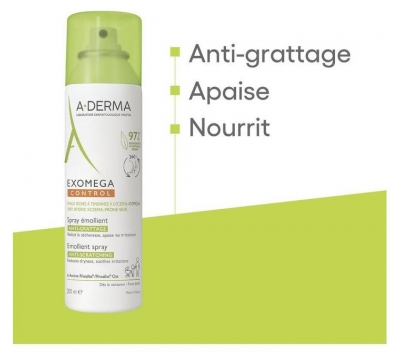 A-DERMA Exomega Control Spray Émollient 200 ml