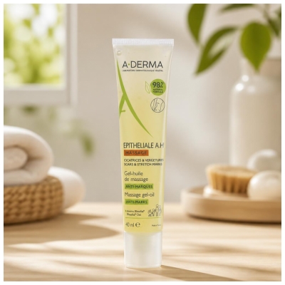 A-DERMA Epitheliale A.H Massage Gel-Huile de Massage 40 ml