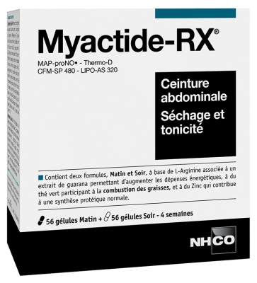 NHCO Myactide-RX Ceinture Abdominale 112 Gélules