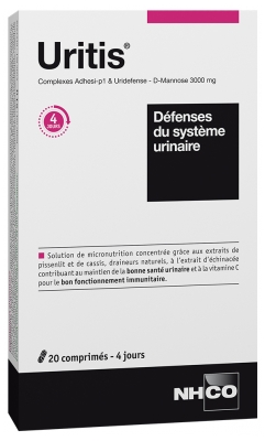 NHCO Uritis Urinary System Defence 20 Tabletten