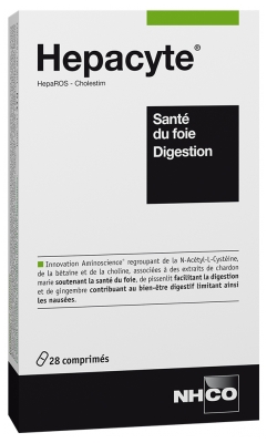 NHCO Hepacyte Santé du Foie Digestion 28 Comprimés