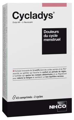 NHCO Cycladys Schmerzen des Menstruationszyklus 45 Tabletten