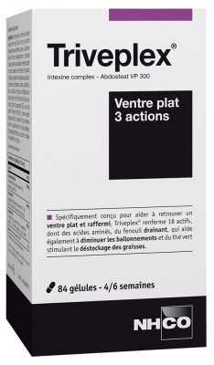 NHCO Triveplex Ventre Plat 3 Actions 84 Gélules