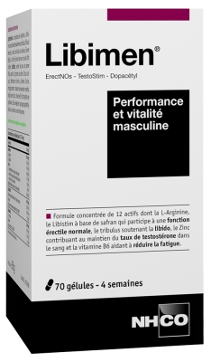 NHCO Libimen Performance et Vitalité Masculine 70 Gélules