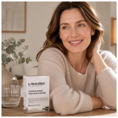 NHCO L-Nutraskin Pele Seca e Sensível 42 Cápsulas