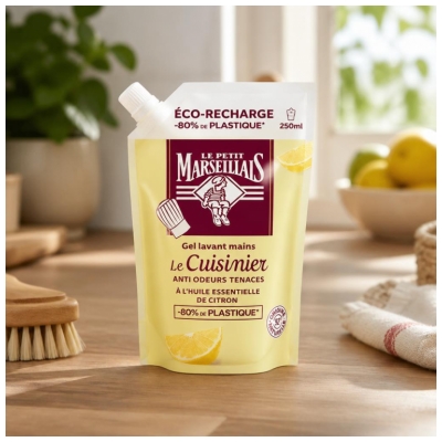 Le Petit Marseillais Handwaschgel Le Cuisinier Eco-Recharge 250 ml