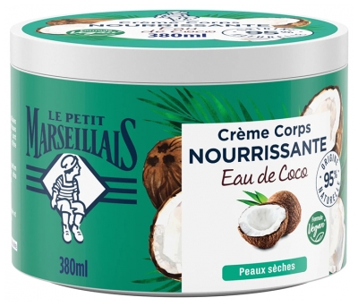 Le Petit Marseillais Crema Corpo Nutriente All'Acqua di Cocco 380 ml