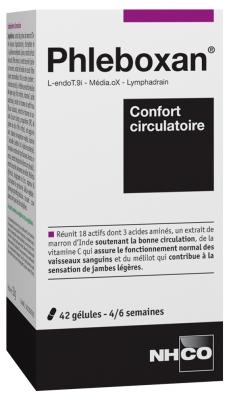 NHCO Phleboxan Confort Circulatoire 42 Gélules