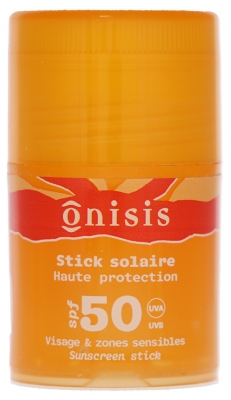 Onisis Opalovací tyčinka Vysoká ochrana Obličej SPF50 15 ml
