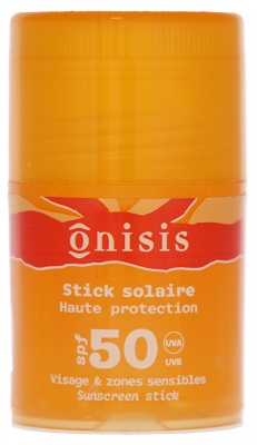 Onisis Sztyft Przeciwsłoneczny do Twarzy i Miejsc Wrażliwych SPF50 15 ml