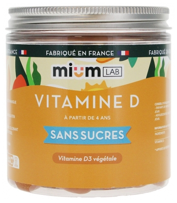 Mium Lab Be Cukraus Vitaminas D 42 Guminukai