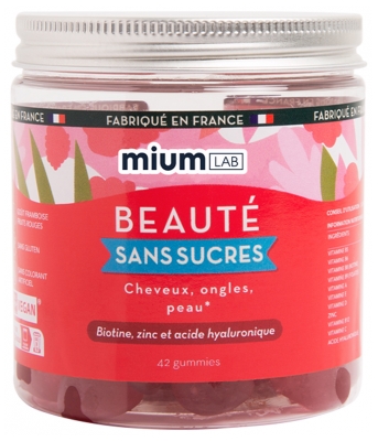 Mium Lab Beauté Sans Sucres 42 Gummies