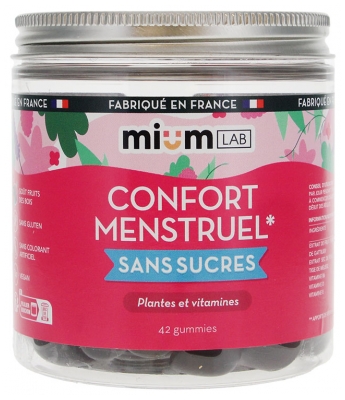 Mium Lab Confort Menstruel Sans Sucres 42 Gummies