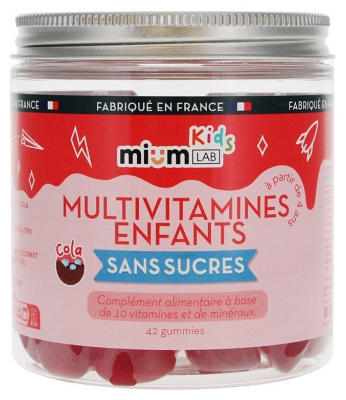 Mium Lab Multivitamínicos Crianças Sem Açúcar 42 Gummies
