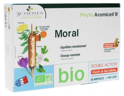 Les 3 Chênes Moral Bio 20 Ampoules