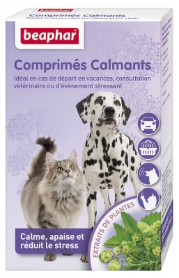 Beaphar Kalmerende Tabletten Voor Honden en Katten 20 Tabletten