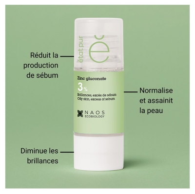 Etat Pur Zinc Gluconate 3% 15 ml