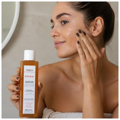 Nubiance Exfoclear Exfoliating Gel Face & Body 200 ml