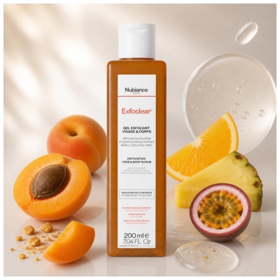 Nubiance Exfoclear Exfoliating Gel Face & Body 200 ml