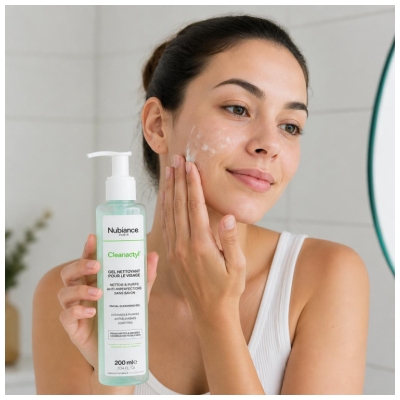 Nubiance Cleanactyl Ansiktsrengöringsgel 200 ml