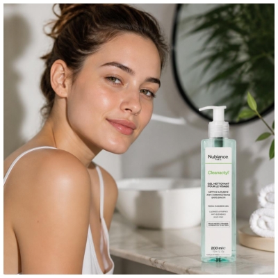 Nubiance Cleanactyl Čistilni gel za obraz 200 ml