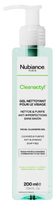 Nubiance Cleanactyl Čistilni gel za obraz 200 ml