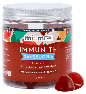 Mium Lab Immunité Sans Sucres 42 Gummies