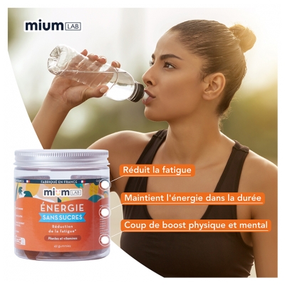 Mium Lab Énergie Sans Sucres 42 Gummies