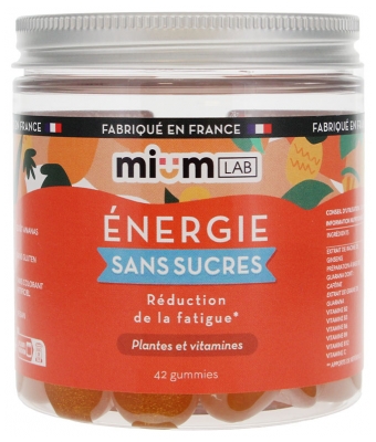 Mium Lab Énergie Sans Sucres 42 Gummies