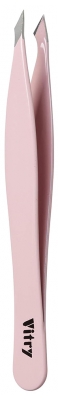 Vitry Pinzetta Yatagan in Acciaio Inossidabile 9 cm - Colore: Rosa