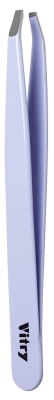 Vitry Professional Tweezers Crab Ends Stainless Steel 9cm - Colour: Light Purple