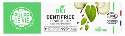 Pulpe de Vie Dentifrice Fraîcheur Goût Menthe Bio 75 ml