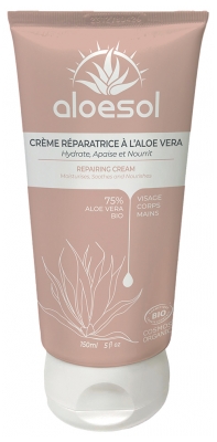 Aloesol Crema Riparatrice All'aloe Vera Biologica 150 ml