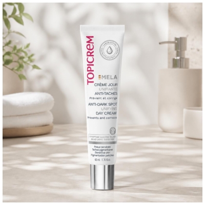 Topicrem MELA SPF50+ Unifikuojantis Dieninis Kremas nuo Pigmentinių Dėmių 40 ml