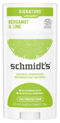 Schmidt's Signature Deodorant Stick Natural Bergamot and Lime 75 g