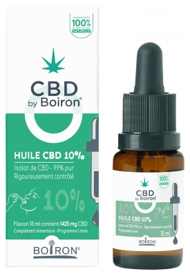 Boiron CBD By Boiron Huile de CBD 10% 15 ml