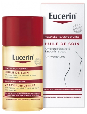 Eucerin Huile de Soin Vergetures aux Huiles Naturelles 125 ml